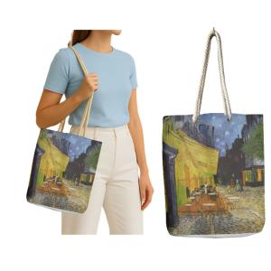 Geceleri Cafe Terrace -Van Gogh (Bez Çanta 35*40)