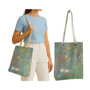 Ayçiçeği ile yazlık bahçe - Gustav Klimt Ayçiçeği ile yazlık bahçe - Gustav Klimt