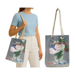 Kristal Vazoda Çiçekler - Edouard Manet