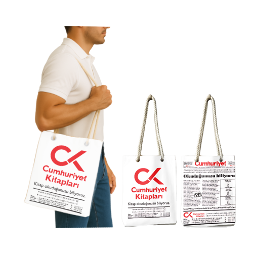 Cumhuriyet Kitapları CK Bez Çanta
