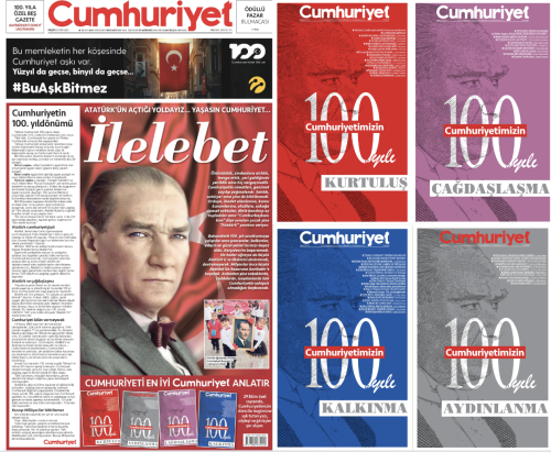 29 Ekim Cumhuriyet Gazetesi Özel Baskısı