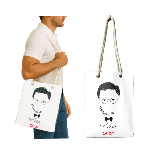 SABAHATTİN ALİ (BEZ ÇANTA - 35*40 cm)